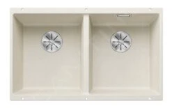 Blanco Subline 350/350 - Lavello In Silgranit, 755x460 Mm, InFino, Bianco Fine 527164