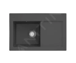 Villeroy & Boch Subway 45 - Lavello In Ceramica 78x51 Cm, CeramicPlus, Grafite 677201i4