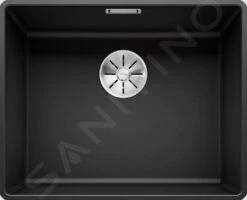Blanco Subline 500 - Lavello In Silgranit, 527x427 Mm, Nero 525994