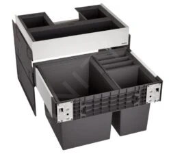 Prima pagina 24 Blanco Select - Pattumiera Incorporata, Differenziata, Capienza 46 L 526210