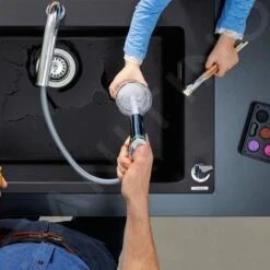 Hansgrohe Lavelli - Set Lavello E Miscelatore C51-F770-10, Grafite Nera/cromo 43221000 -franke Shop 1933dd721cd6f45625776f21 1