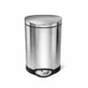 Simplehuman Pattumiere - Pattumiera 6 L, Acciaio Inox Spazzolato CW1834CB -franke Shop 21ac4aa961a975867d162fd1