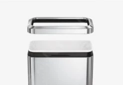 Simplehuman Pattumiere - Pattumiera Differenziata Scoperta 20 L, Acciaio Inox Spazzolato CW1470 -franke Shop 21c487b39ef85a54118ded28