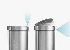 Simplehuman Pattumiere - Pattumiera Touchless Con Sensore Di Movimento, 45 L, Acciaio Inox Spazzolato ST2009 -franke Shop 23c64146c12d7710d9f0bb95