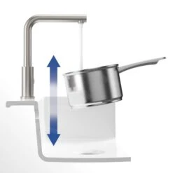 Villeroy & Boch Modern Steel - Miscelatore Da Lavello, Acciaio Inox 966801LC 12 Villeroy & Boch Modern Steel - Miscelatore Da Lavello, Acciaio Inox 966801LC -franke Shop 2b0590fc9a5ca94f297c3474