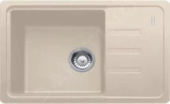 Franke Malta - Lavello In Fragranite BSG 611-62, 620 X 435 Mm, Sahara 114.0395.130