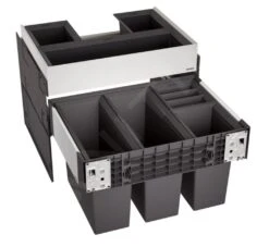 Blanco Select - Pattumiera Incorporata, Differenziata, Capienza 42 L 526211