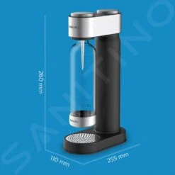 Philips GoZero - Soda Maker Viva Con Accessori, Nero ADD4902BK/10 -franke Shop 30fafca5883168345e85a68a