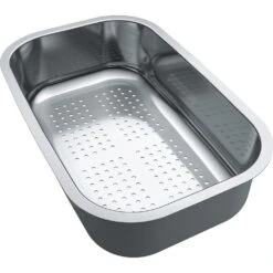 Franke Accessori - Vassoio SKX Per Lavelli, 187x297x72 Mm, Acciaio Inox 112.0461.942