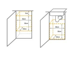 Simplehuman Pattumiere - Pattumiera Incorporata 10 L CW1643 -franke Shop 405f38d1ec5940353a87375b
