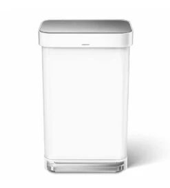 Simplehuman Pattumiere - Pattumiera Con Portasacchetti, 45 L, Bianco CW2027 -franke Shop 40a5067b081f8065eee0e487