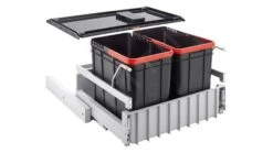 Franke Differenziatori - Cestino Portarifiuti Incorporato 300-60 Duo 121.0150.143