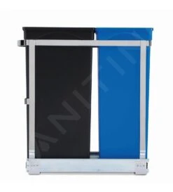 Simplehuman Pattumiere - Pattumiera Incorporata, Differenziata 20/15 L CW1016 -franke Shop 4ae2ca03830980c46c86c53e