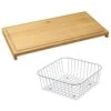 Villeroy & Boch Accessori - Set Tagliere E Cestello, Faggio/acciaio Inox 8K991000 -franke Shop 4c610762975da376acab1f83