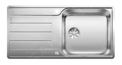 Blanco Classimo - Lavello, 100x50 Cm, Con Comando Dello Scarico, InFino, Acciaio Inox Spazzolato 525327