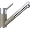 Blanco Antas S - Miscelatore Da Lavello Con Bocca Di Erogazione Estraibile, Tartufo/cromo 517637