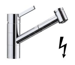 Blanco Tivo S - Miscelatore Da Lavello Con Doccetta Estraibile, Cromo 518424