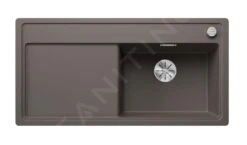 Blanco Zenar XL 6 - Lavello In Silgranit, 988x498 Mm, Con Comando Remoto Dello Scarico, InFino, Grigio 527375