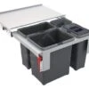 Franke Differenziatori - Cestino Rifiuti Incorporato Garbo 60-3 121.0200.680 -franke Shop 71fa9069061edc6e6bc95808