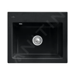 Villeroy & Boch Subway 60 - Lavello In Ceramica 60x51 Cm, CeramicPlus, Cromite 330901J0