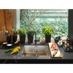 Franke Atlas Neo - Miscelatore Da Lavello FC 3834.502, Nero 115.0550.424 -franke Shop 7775c0f36a29e14594215919