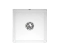 Villeroy & Boch Subway 50 - Lavello In Ceramica 44x44 Cm, CeramicPlus, Snow White 332501KG