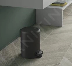 Sapho Accessori Bagno Gedy - Pattumiera Potty 3 L, Soft Close, Nero Opaco 320914 -franke Shop 8407a937958d75df481e3c70