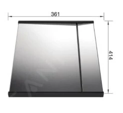 Blanco Accessori - Gocciolatoio 361x414 Mm, Acciaio Inox/plastica 223067 -franke Shop 95453ec690c50bcdfb0b560b