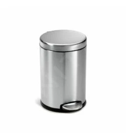 Simplehuman Pattumiere - Pattumiera 4,5 L, Acciaio Inox Spazzolato CW1852CB