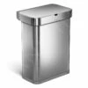 Simplehuman Pattumiere - Pattumiera Touchless Con Comando A Voce E Sensore Di Movimento, 58 L, Acciaio Inox Spazzolato ST2031 -franke Shop 97389fed3439a455b4fd33d7