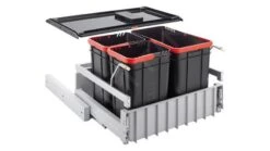 Franke Differenziatori - Cestino Rifiuti Incorporato 300-60 Trio 121.0150.146