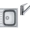 Franke Set - Set N77, Lavello In Acciaio Inox SKN 611-63 E Miscelatore FC 9547.031, Acciaio Inox/cromo 101.0618.838 -franke Shop 9d6e0bf8332dfc830268a642