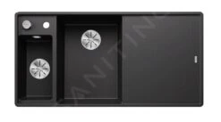 Blanco Axia III 6 - Lavello In Silgranit, 990x500 Mm, Con Comando Remoto Dello Scarico E Accessori, InFino, Antracite 524663