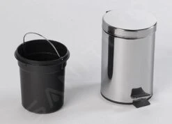 Aqualine Simple Line - Pattumiera Rotonda 3l, Acciaio Inox Lucido 27103 -franke Shop a5d7dbefdda32cb8052f2a2b