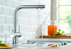 Blanco Fontas II - Miscelatore Da Lavello Con Funzione Di Filtraggio, Cromo 523128 -franke Shop ac9226a4a7a4822a084fb49f