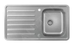 Hansgrohe Lavelli - Lavello Ad Incasso S4113-F340 Con Gocciolatoio E Scarico Automatico, Acciaio Inox 43337800