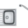 Franke Set - Set N78, Lavello In Acciaio Inox SKN 611-79 E Miscelatore FB 250.031, Acciaio Inox/cromo 101.0618.831 -franke Shop b06b55783b7955a121d99340