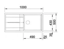 Blanco Metra XL 6 - Lavello In Silgranit, 1000x500 Mm, Nero 525930 -franke Shop b34c66aeb735803932738da7