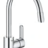 Grohe Eurostyle Cosmopolitan - Miscelatore Per Lavello Con Doccetta Estraibile, Cromato 31126004 -franke Shop b76942cec4d9439a7d7cbe6d