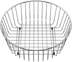 Blanco Accessori - Cesto Universale Per Lavello, Diametro 365 Mm, Acciaio Inox 220574