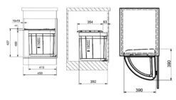 Franke Differenziatori - Cestino Portarifiuti Incorporato 45, Nero 121.0307.565 5 Franke Differenziatori - Cestino Portarifiuti Incorporato 45, Nero 121.0307.565 -franke Shop bdac6308a77fcc2e8adfb9ee