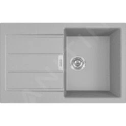 Franke Set - Set T82, Lavello In Tectonite S2D 611-78 E Miscelatore FN 0147.031, Grigio/cromo 143.0618.718 -franke Shop be234dcc2dda213e969a7b7e 2