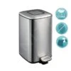 Sapho Regent - Pattumiera 6 L, Soft Close, Acciaio Inox Opaco DR501 -franke Shop c0f85482dcb998134247f491