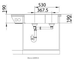 Blanco Legra 8 - Lavello In Silgranit, 780x500 Mm, Antracite 526224 -franke Shop cecd9d53dafa439b10e5f853