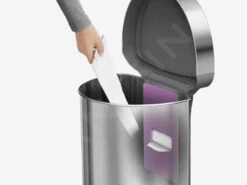 Simplehuman Pattumiere - Pattumiera Touchless Con Sensore Di Movimento, 45 L, Acciaio Inox Spazzolato ST2009 -franke Shop cf7687e18f43267f8ad09e12