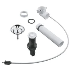 Grohe Sistemi Di Scarico - Sistema Di Scarico Per Lavello, Acciaio Inox Spazzolato 40986SD0 -franke Shop d1fef6196fec42f048bc9436