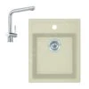 Franke Set - Set Da Cucina T50, Lavello In Tectonite SID 610-40 E Miscelatore Samoa, Beige/cromo 143.0675.707 -franke Shop de0017e194c82dec3c265ece