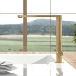 Villeroy & Boch Finera - Miscelatore Da Lavello, Color Oro 92700003 -franke Shop e118da6090b545669b5d72af