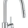 Grohe Eurosmart Cosmopolitan - Miscelatore Per Lavello Con Doccetta Estraibile, Cromato 31481001 -franke Shop e22e1784b633b65cbdb17185