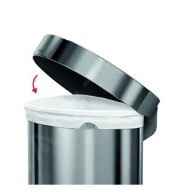 Simplehuman Pattumiere - Pattumiera 45 L, Acciaio Inox Spazzolato CW2030 -franke Shop eb2ded9a5babe06ec3180bb2